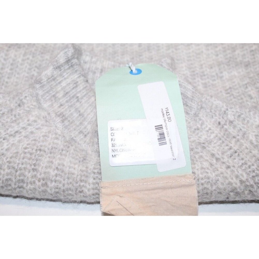 Kids Size 2 Morley Gray Knit Cozy Mist Wool Blend Olympia Sweater NWT New Soft - Picture 5 of 5